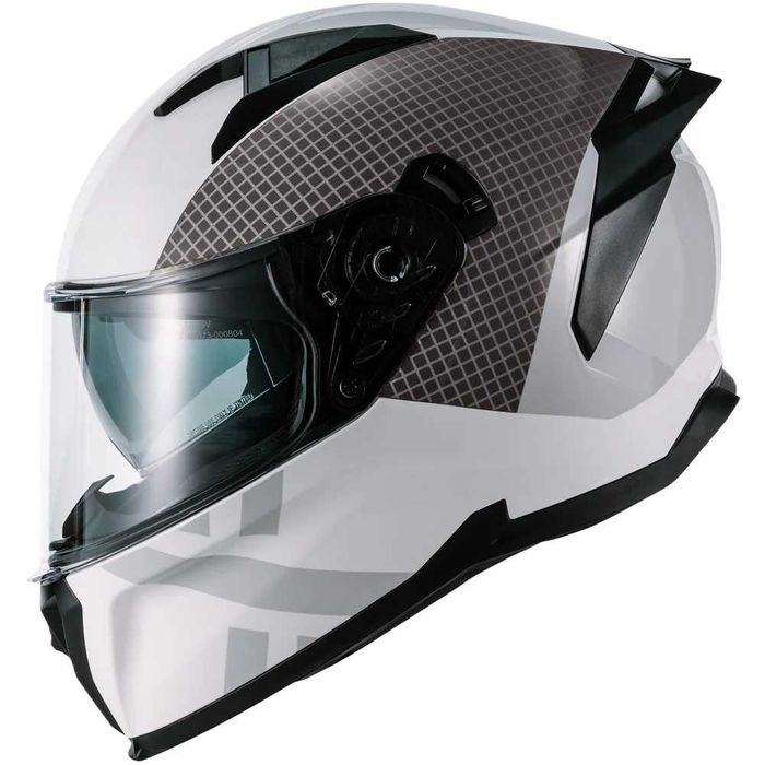 Casca moto integrala NOUA Shox Rapid Speedway alba marimi XS la XXL