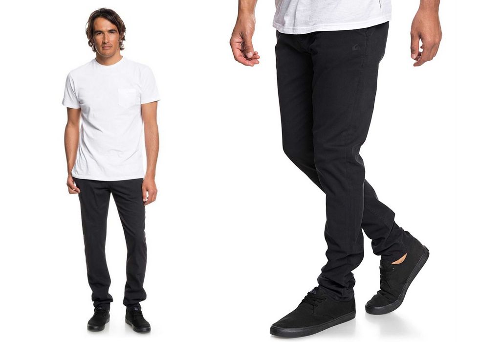 NOU! Pantaloni casual barbati Quiksilver Krandy Chino Pant