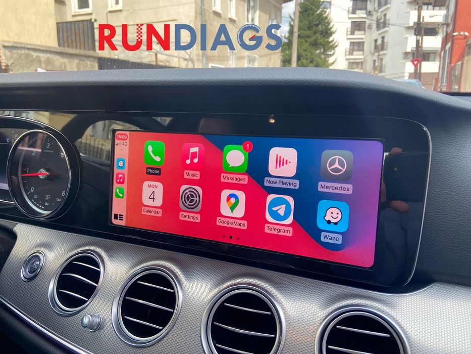 Apple CarPlay si Android Auto pentru Mercedes A/B/C/E/CLA/GLA/GLC/GLE