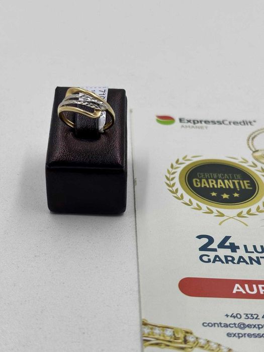 Inel aur 14K 1.42gr (Ag25 B.44323.3)-Garantie 2 Ani!