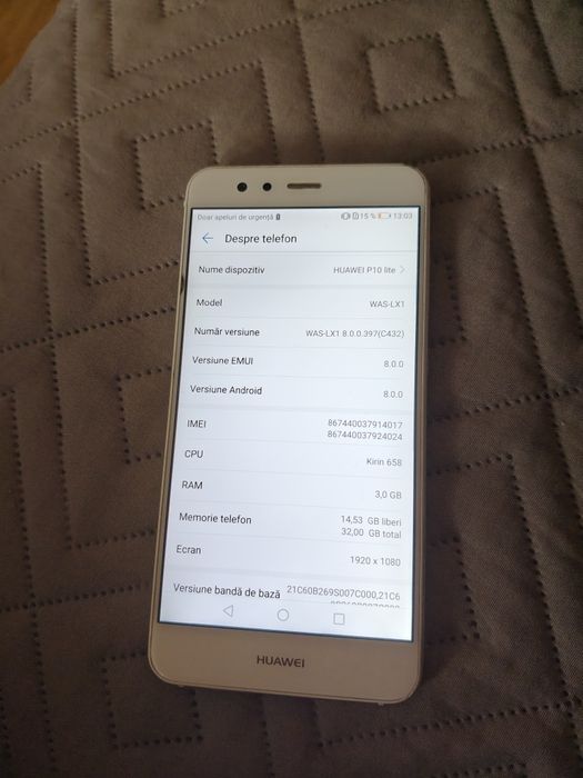 Huawei P10 lite 32GB