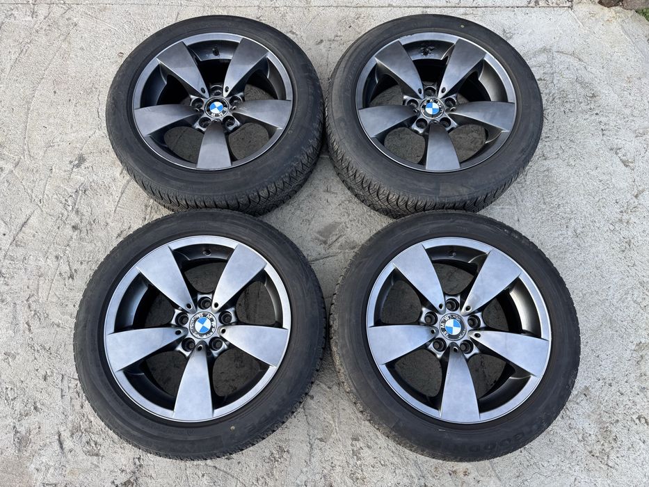 Джанти БМВ BMW Style 138 17 цола с гуми за E60 E61 E34 E36 E46 E90 E91