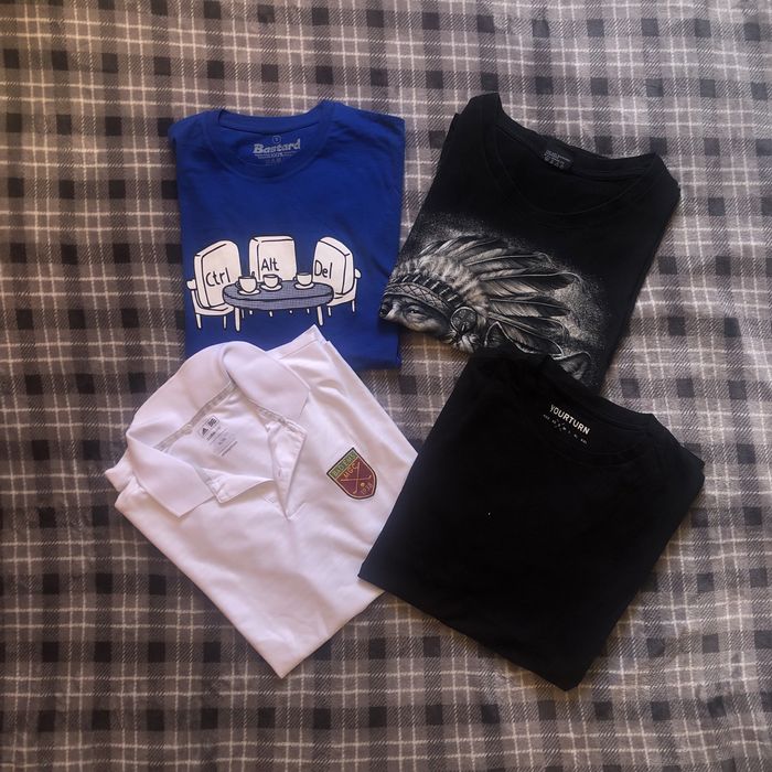 Lot de 4 Tricouri Addidas Si alte firme