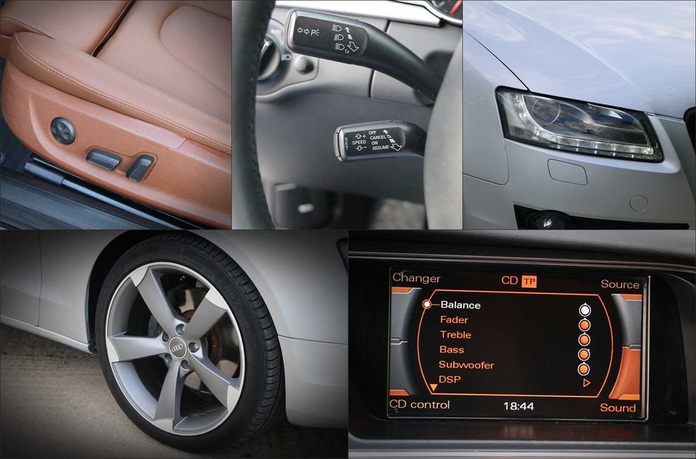 Audi A5 Coupe 3.0 Tdi 240 Cp Manual // 2008 // Interior Coniac / Xenon