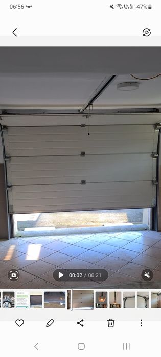 Usa garaj secționale cu automatizare  nice