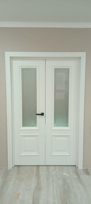 Установка дверей.