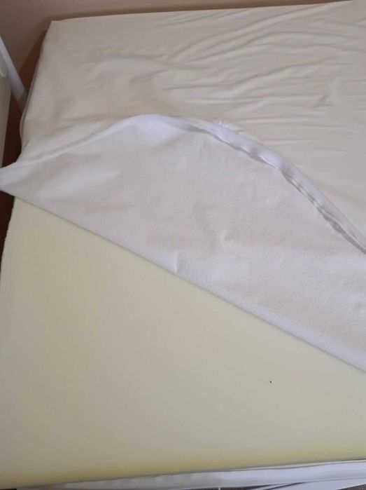 Механично болнично легло с 1 подвижна секция. С гаранция!