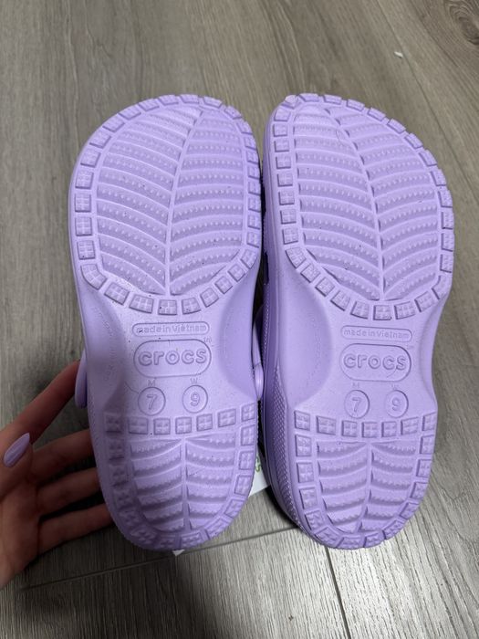 Crocs mov, noi , marimea 39/40