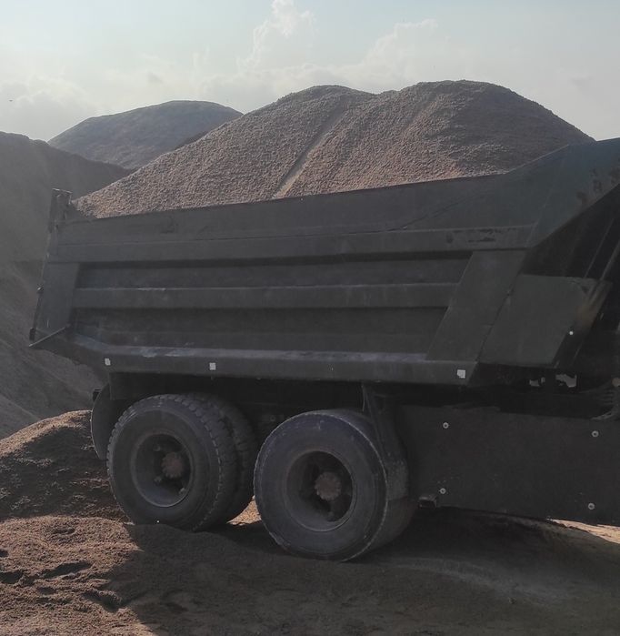 Клинец щебень песок камаз