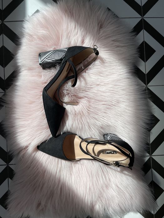 Pantofi dama negri Belluci noi