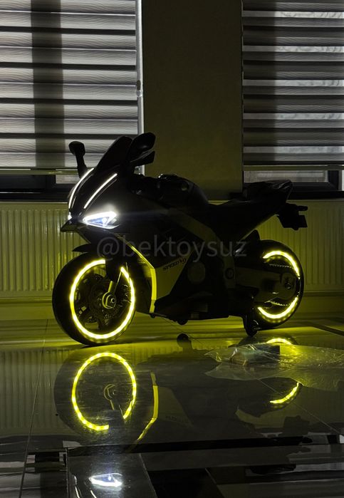 Детский мотоцикл HSD 9002 (24V) Ducati — до 30 кг, с EVA колёсами