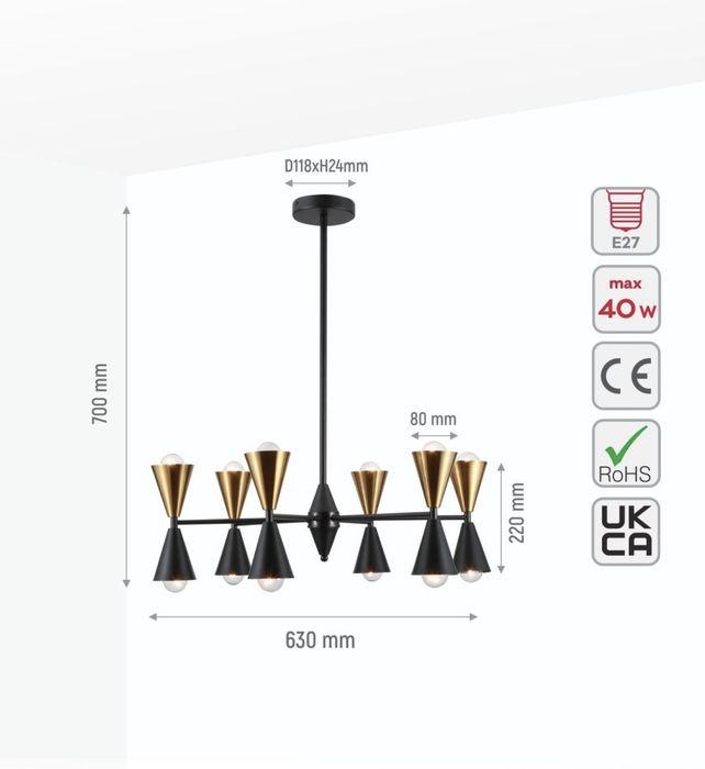 Люстра для дома, для кухни