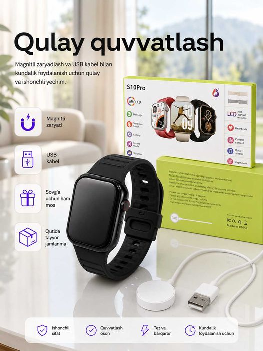 zamonaviy smart soat