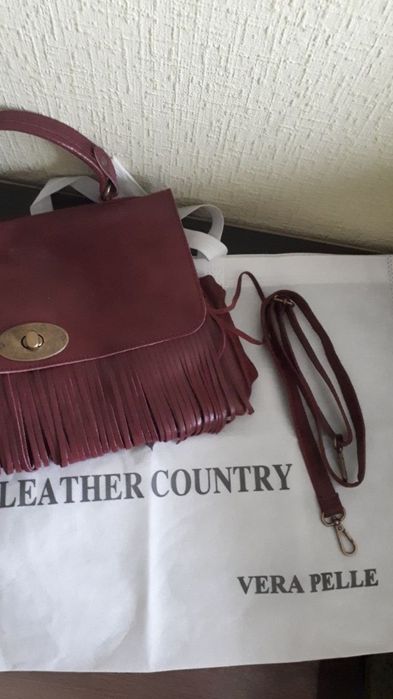 Сумка Италия кожа