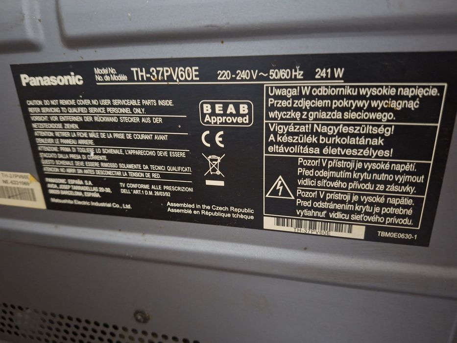 Panasonic  Viera 37