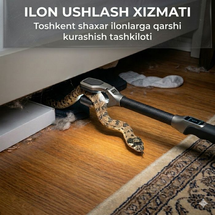 Ilonlarni yo’q qilish xizmati / ilon ushlash va dezinfeksiya - Dezinfektsiya / dezinseksiya Toshkent на Olx