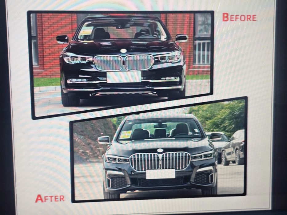 BMW G11 G12 пълна конверсия към М760 LCI фейслифт М пакет ОЕМ качество