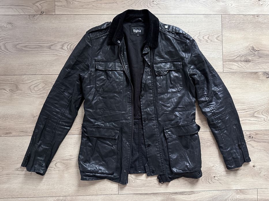 Geaca Stil Army THIGA Negru Barbati | Marime S