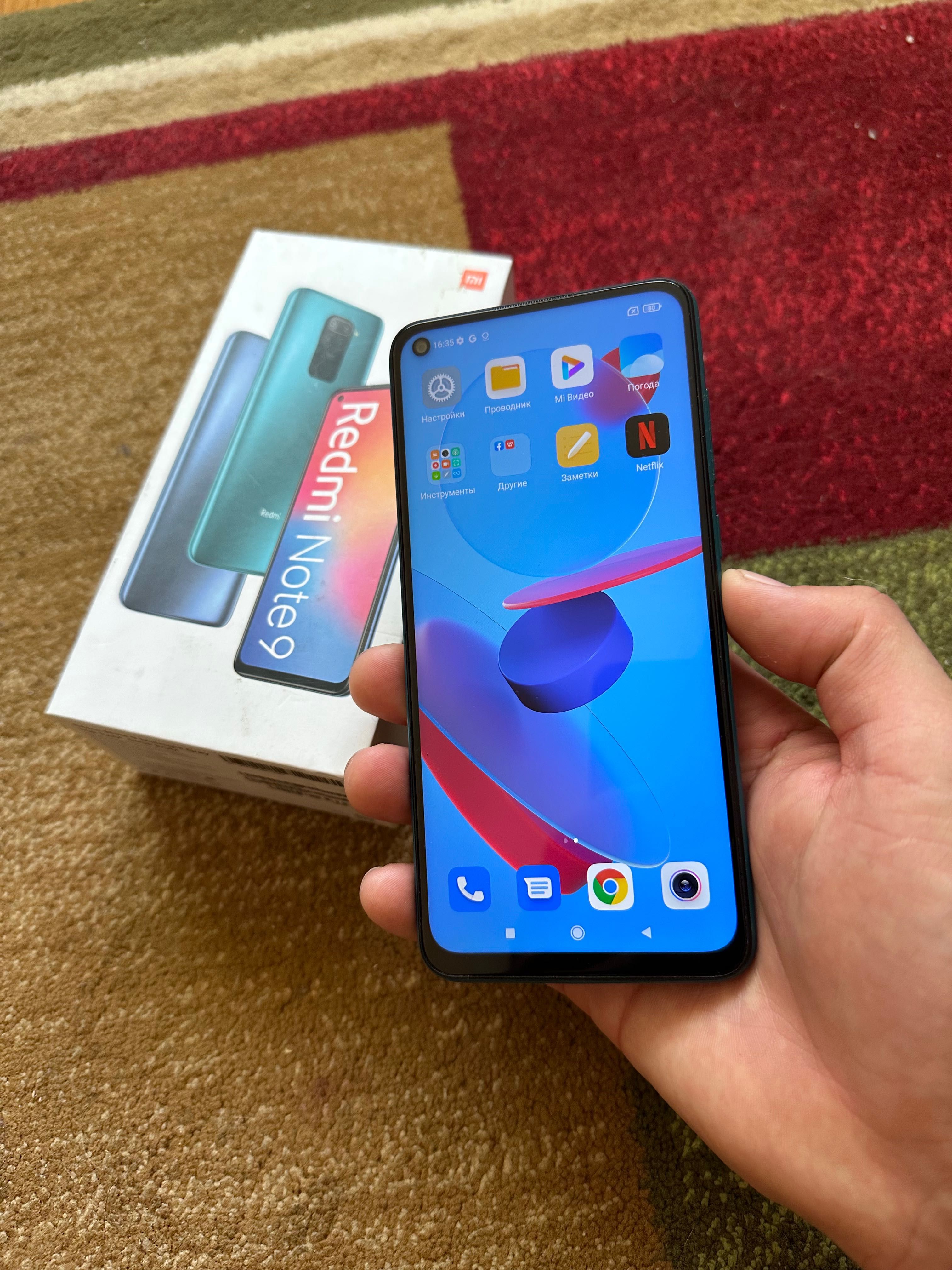 Redmi note 9 почти новый минус жок ремонт болмаган каробка бар телефон: 39  000 тг. - Мобильные телефоны / смартфоны Атырау на Olx