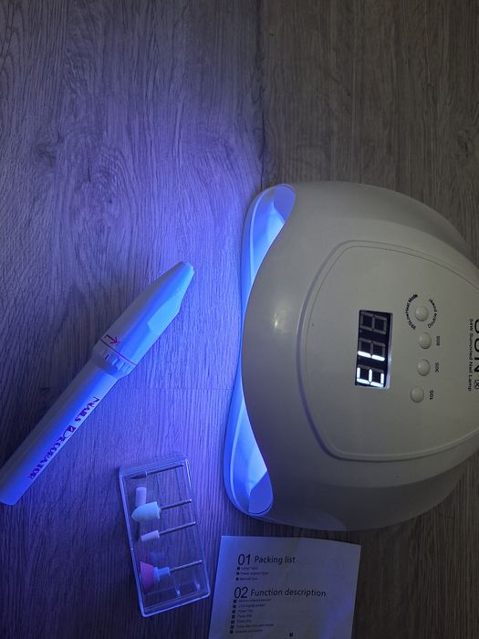 Lampa uv si freza unghii