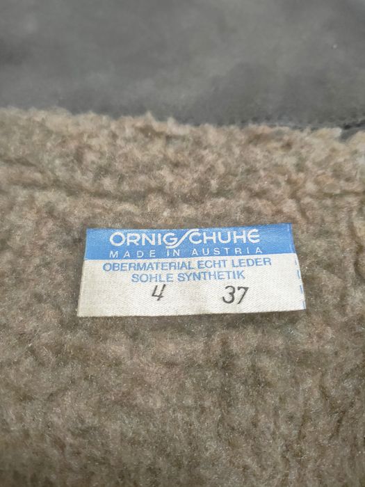 Австрийски ботуши от естествена кожа