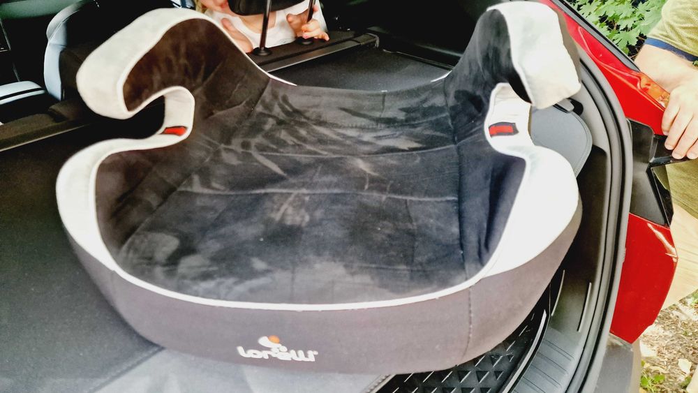 Inaltator auto copii LORELLI, 15-36 kg, culoare gri, catifea