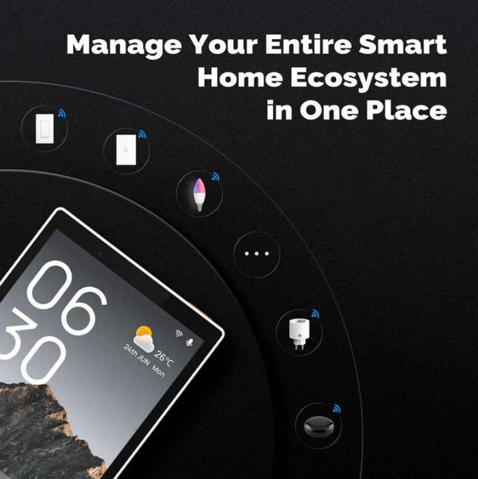 Smart Home 5 inch touch screen