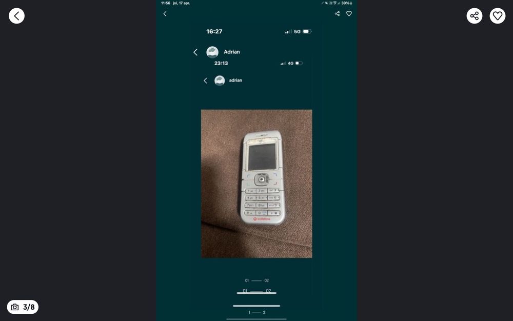 Samsung sgh 2200, nokia 6030 si casca bluetooth nokia bh-800 gold