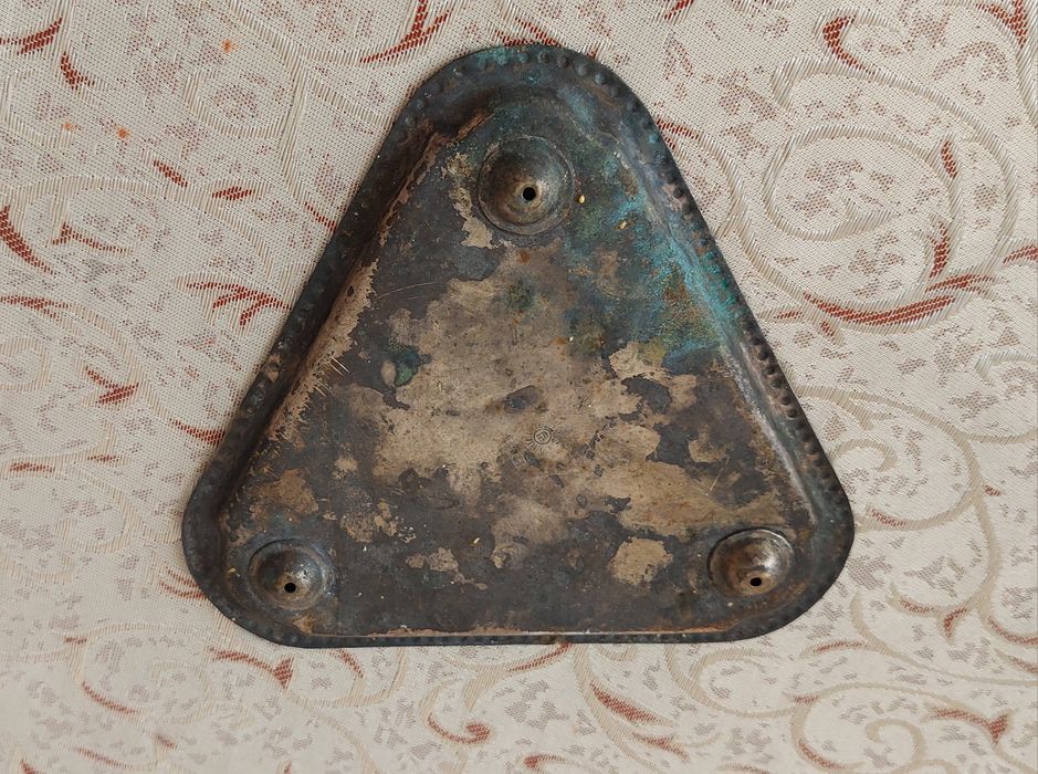 Маленький поднос латунь