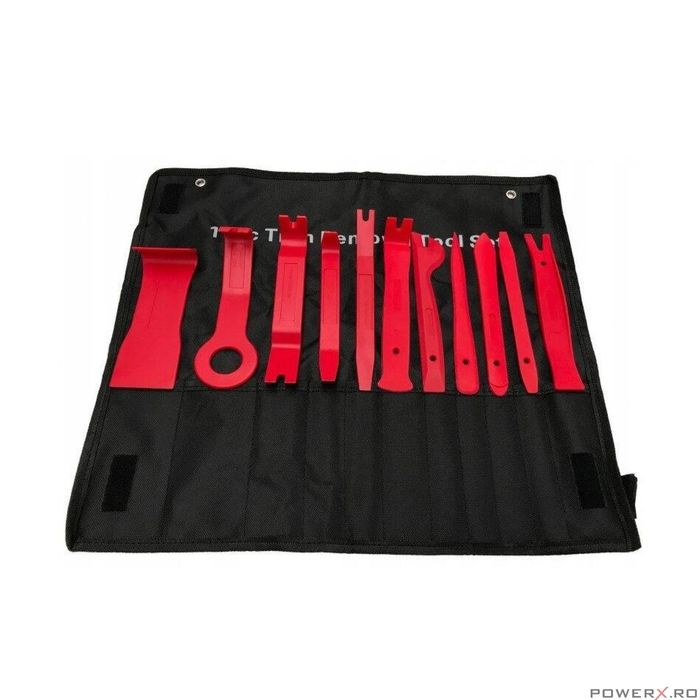 Set extractoare auto pentru tapiterie, benzi auto 11 elemente Verke