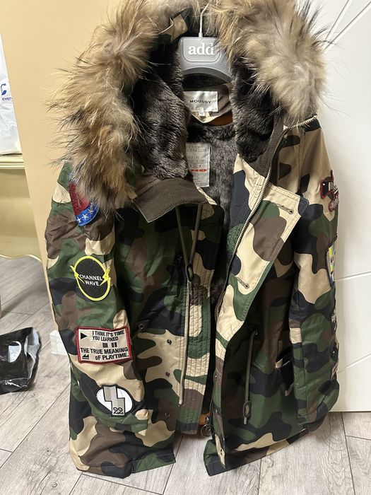 Парка теплая на меху