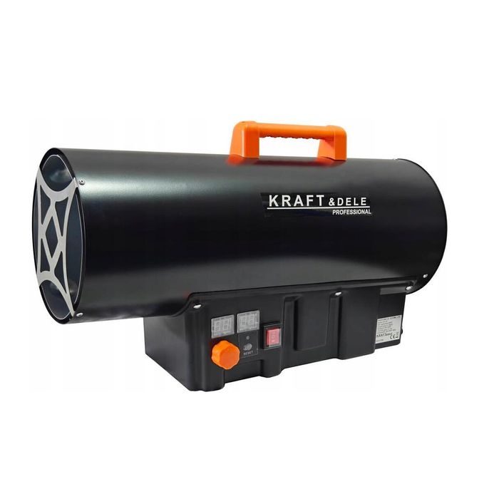 Tun, incalzitor pentru caldura pe gaz cu termostat si reductor, 45kW,