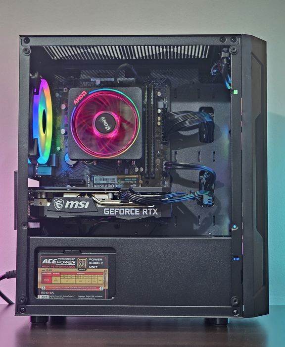 Ryzen 5-5500/RTX 5050 8GB/SSD 512GB/RAM 16GB/Чисто Нов+Гаранция