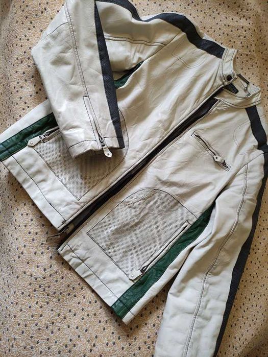 Кожено Яке Мъжко размер S, естествена кожа