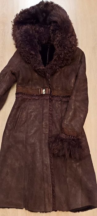 Дублёнка полностью натуральная, 40-42размер
