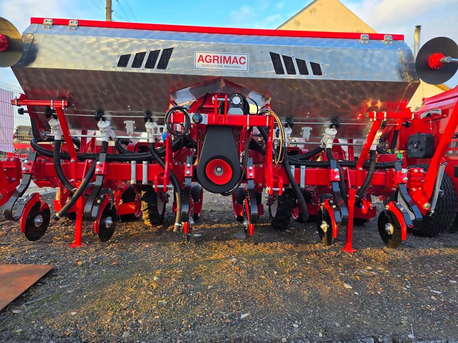 Agrimac AGRIMAC, model APS-D6/IJC Minimum-Till Semanatoare pneumatica de precizie 6 Randuri