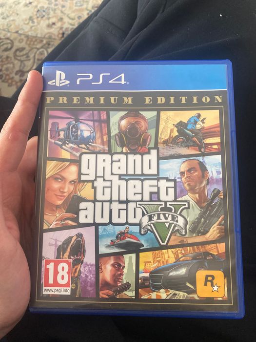 GTA5 ps4 дисковая версия