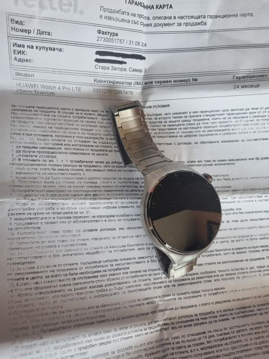 HUAWEI Watch 4 pro titanium