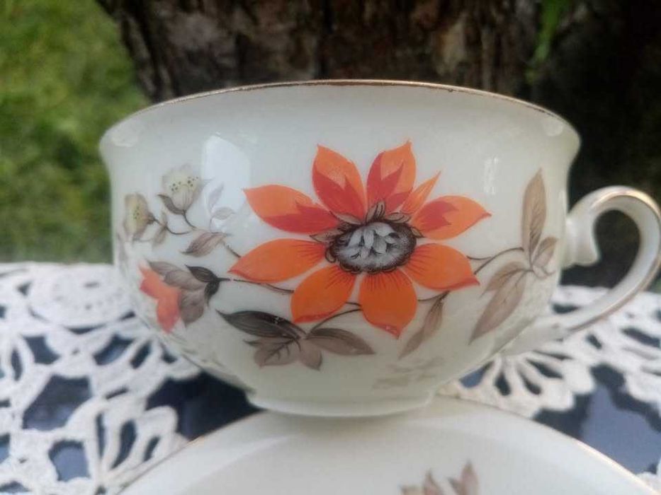 Немски антикварен сет за чай