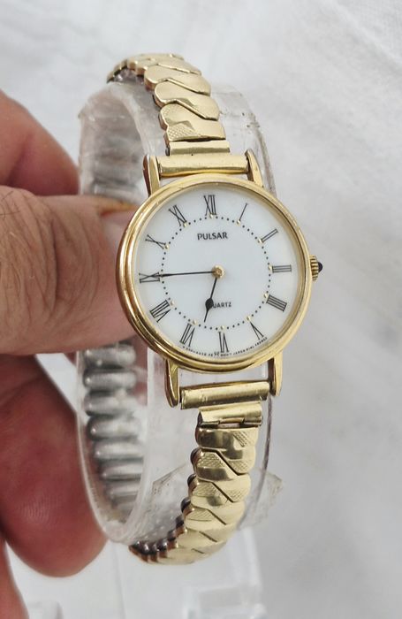 Ceas de damă Pulsar cu quartz, din otel inoxidabil, model V232 0720