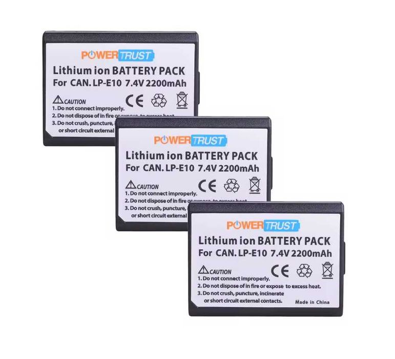 Батерия PowerTrust LP-E10 за Canon