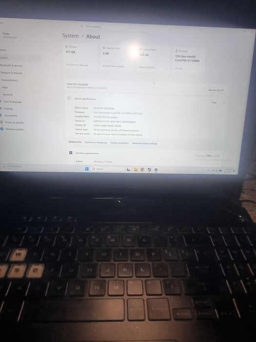 Laptop Gaming ASUS TUF F15