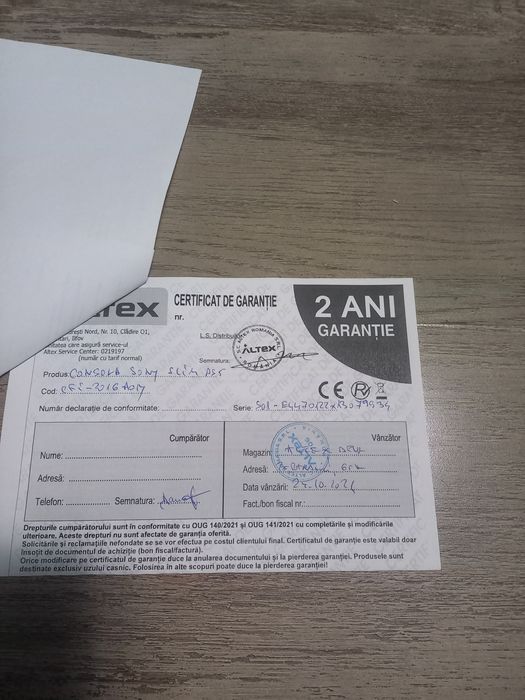 Ps5 cu disk - garantie pana in 24.10.2026