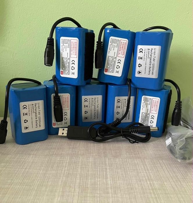 Литиево-йонни батерии за лодки за захранка 12v / 7.4v