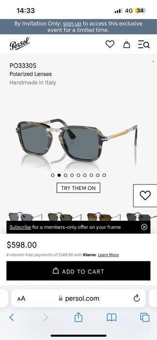 Ochelari Persol Polarizati