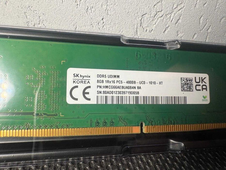 Kit RAM SK hynix 16GB 2x8GB DDR5 4800MHz UDIMM Desktop