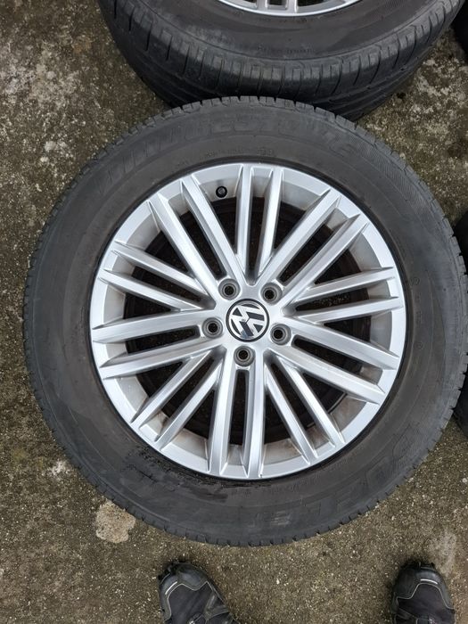 Jante aliaj 17 inch 5x112 originale vw audi seat skoda tiguan kodiaq