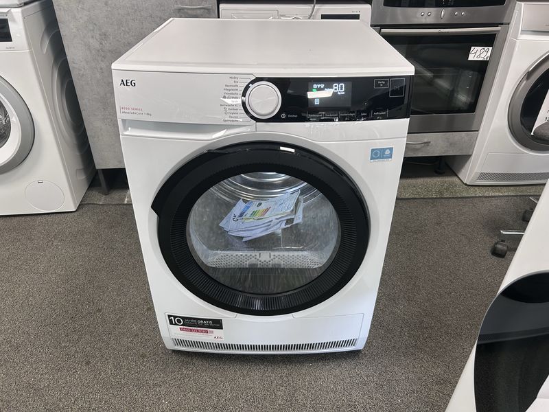 A+++ Инверторна Сушиля с термопомпа AEG-АЕГ SERIA 8 - 8 KG - 700W