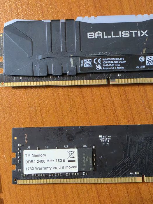 Ram  ddr4 2400Mhz/ 3200 Mhz RGB