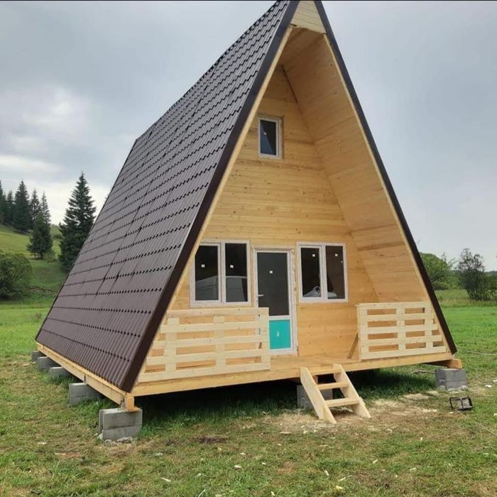 Casute tip A freem din structura de lemn